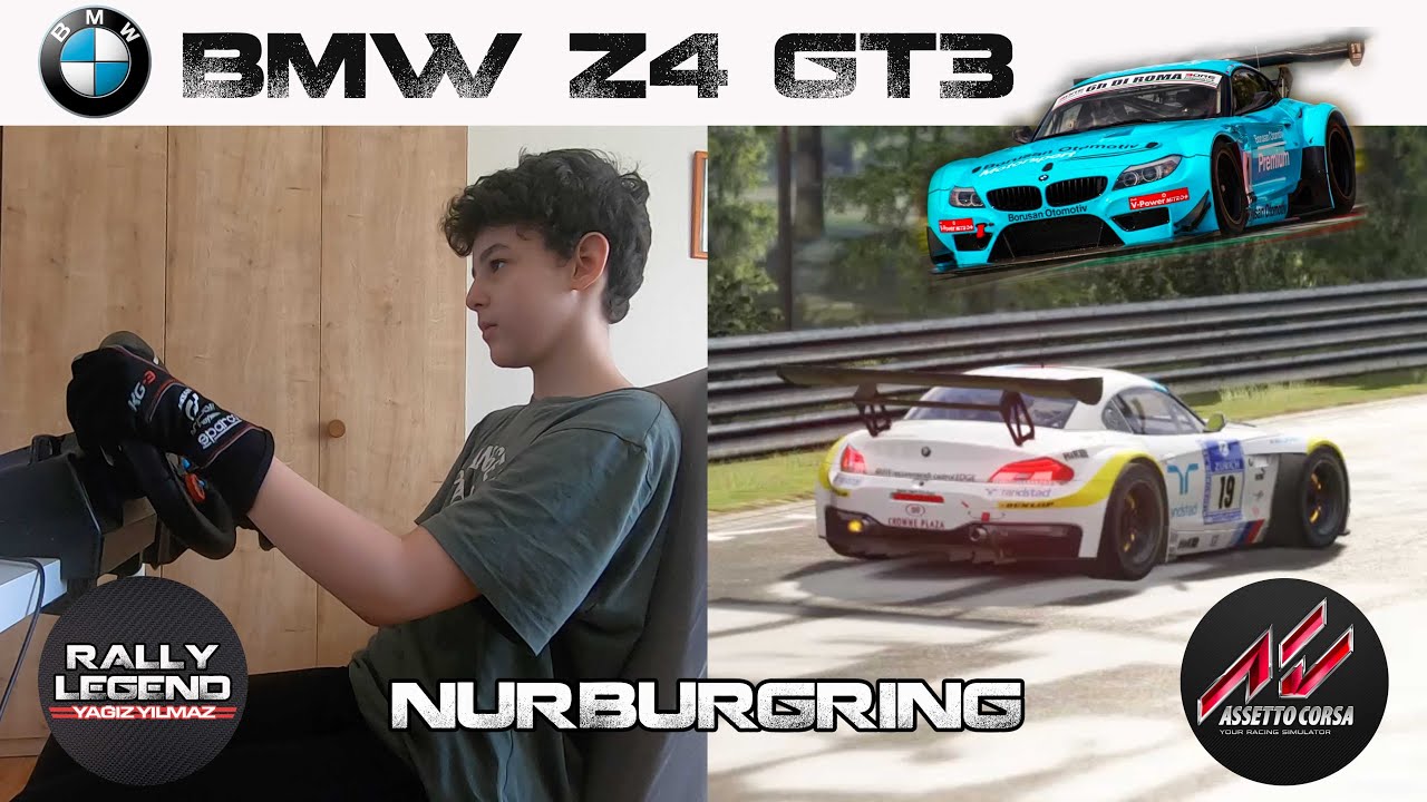 Hot lap with BMW Z4 GT3 / Nordschleife Tourist – Assetto Corsa