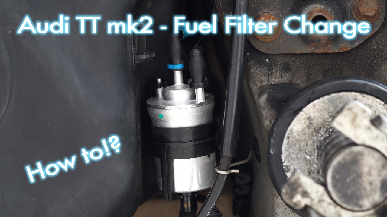 How to – Audi TT 8j 2.0 TFSi *BWA Engine* – Fuel Filter Replacement