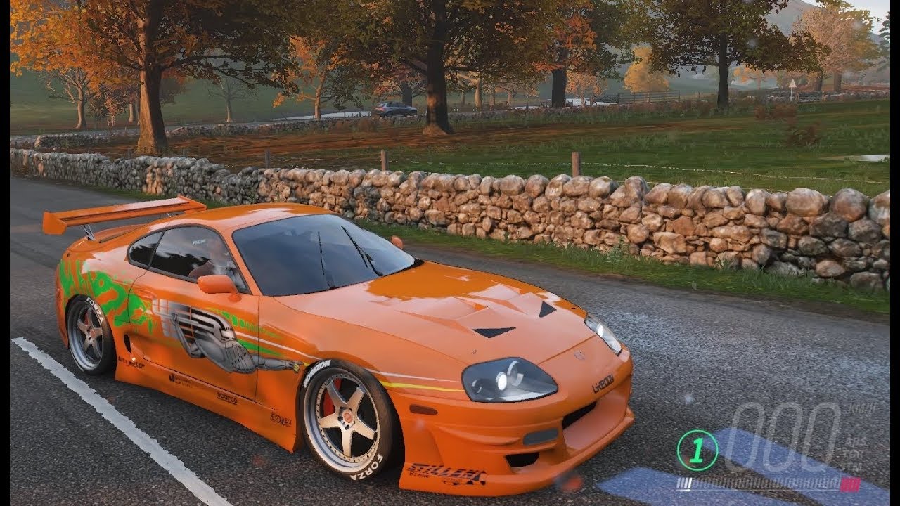How to get the Toyota Supra Fast and Furious in Forza Horizon 4?!