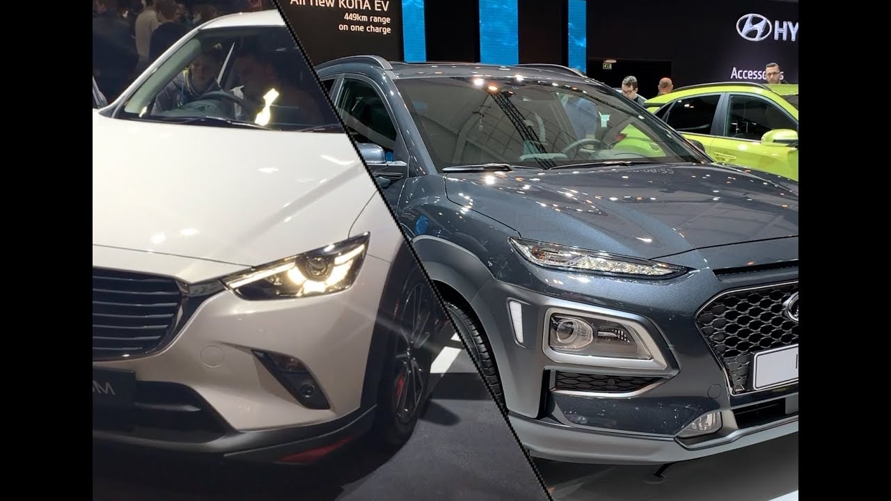 Hyundai Kona 2020 vs. Mazda CX-3 2020