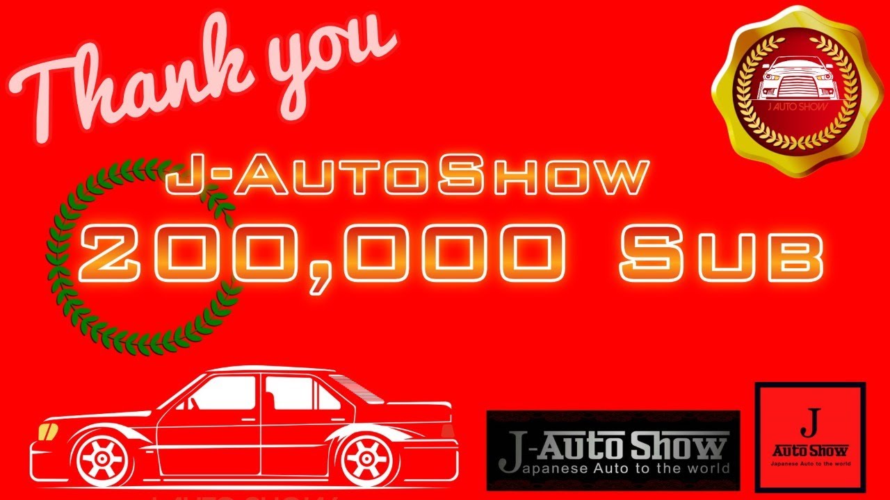 J-AuoShow 200,000Sub Anniversary 3500 Car Video