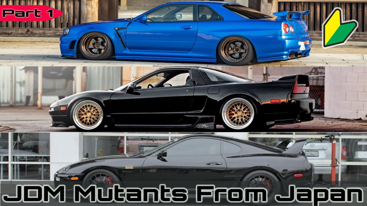JDM MUTANTS FROM JAPAN | QUICK REVIEWS | SUPRA | GTR | NSX | PART1 | THE ICONIC CARS FROM 1990’s.