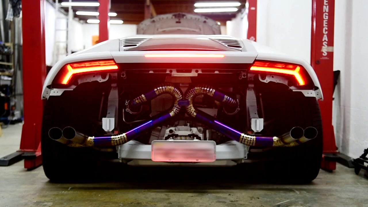 Lamborghini Huracan – Bespoke titanium exhaust