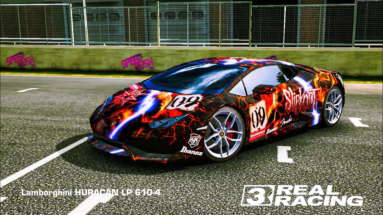 Lamborghini Huracan LP 610-4 Custom Paint [Real Racing 3] Gameplay