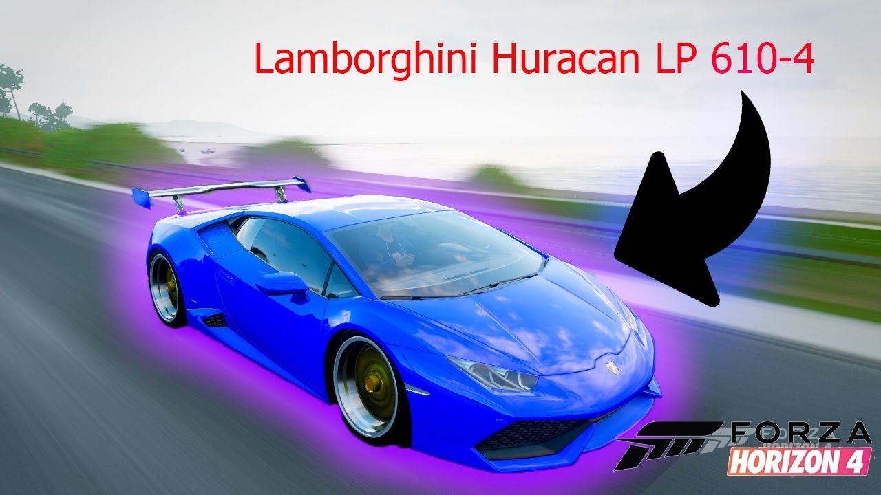 Lamborghini Huracan LP 610 4 – Forza Horizon 4