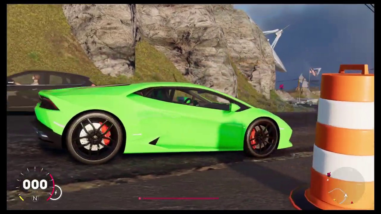 Lamborghini Huracan LP610-4 – Pike’s Peak downhill touge (The Crew 2 – 1080p60)
