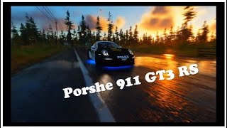 Livraison en Porshe 911 GT3 RS de police