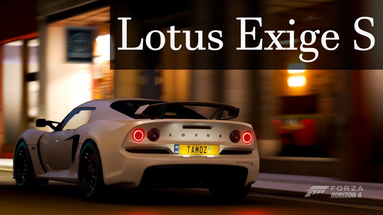 Lotus Exige S – 冬の夜明けの英国街で危険なストリートレース！- 369ps – G29 TH8A #ForzaHorizon4 #ロータスエキシージS