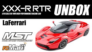 MST XXX-R LaFerrari Red Pre-Painted Body 1/10 4WD RTR High Performance Racing Car 531106 Unbox!