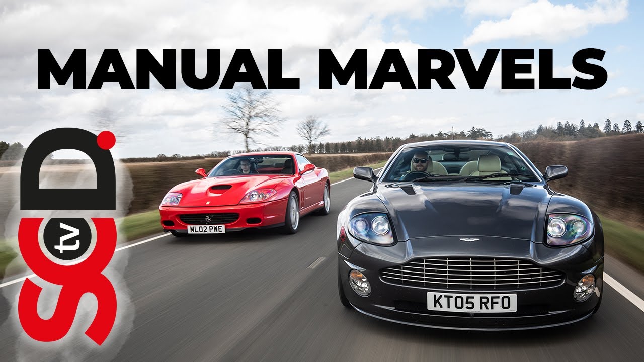 Manual Marvels // Ferrari 575M v Aston Martin Vanquish S | SCD Driven