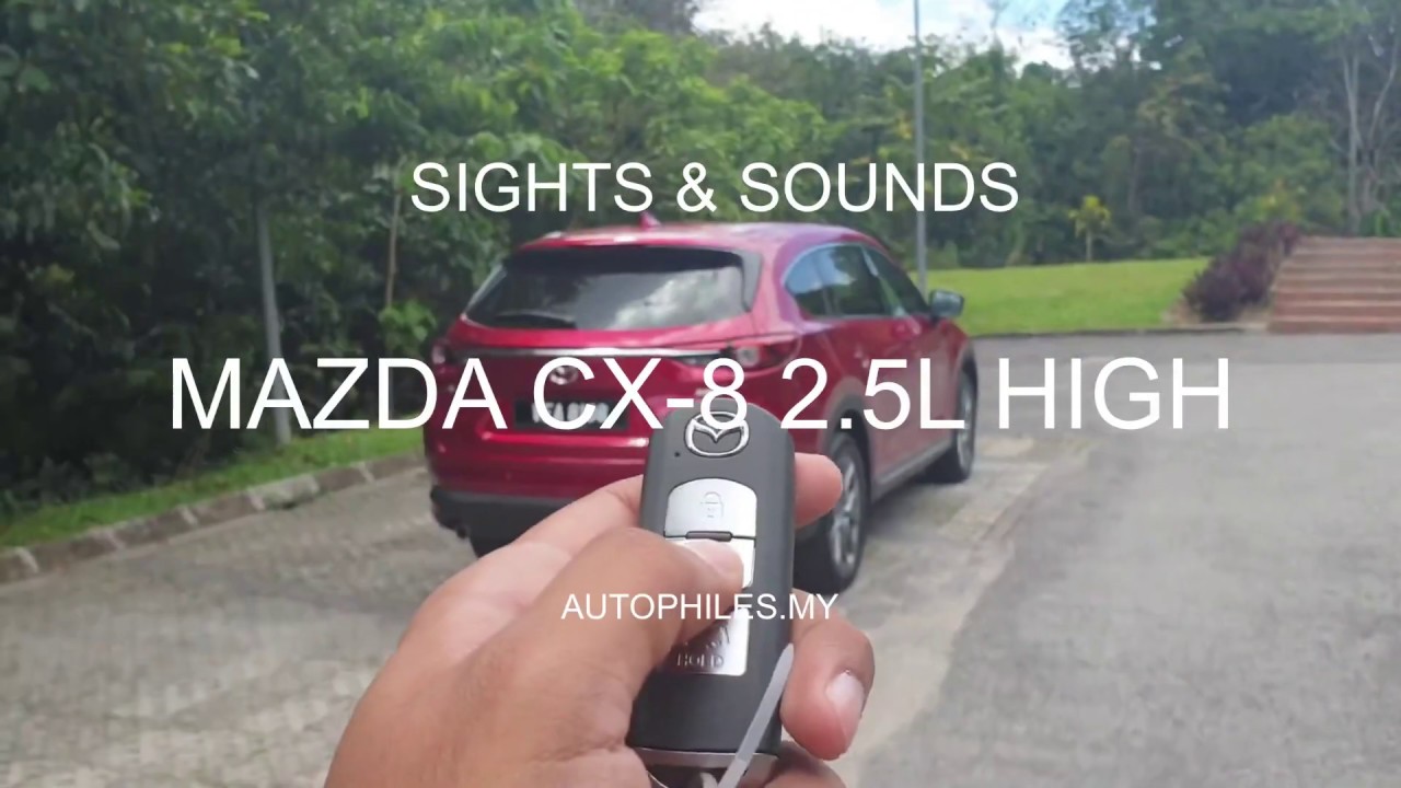 Mazda CX-8 2.5 G High | Sights & Sounds