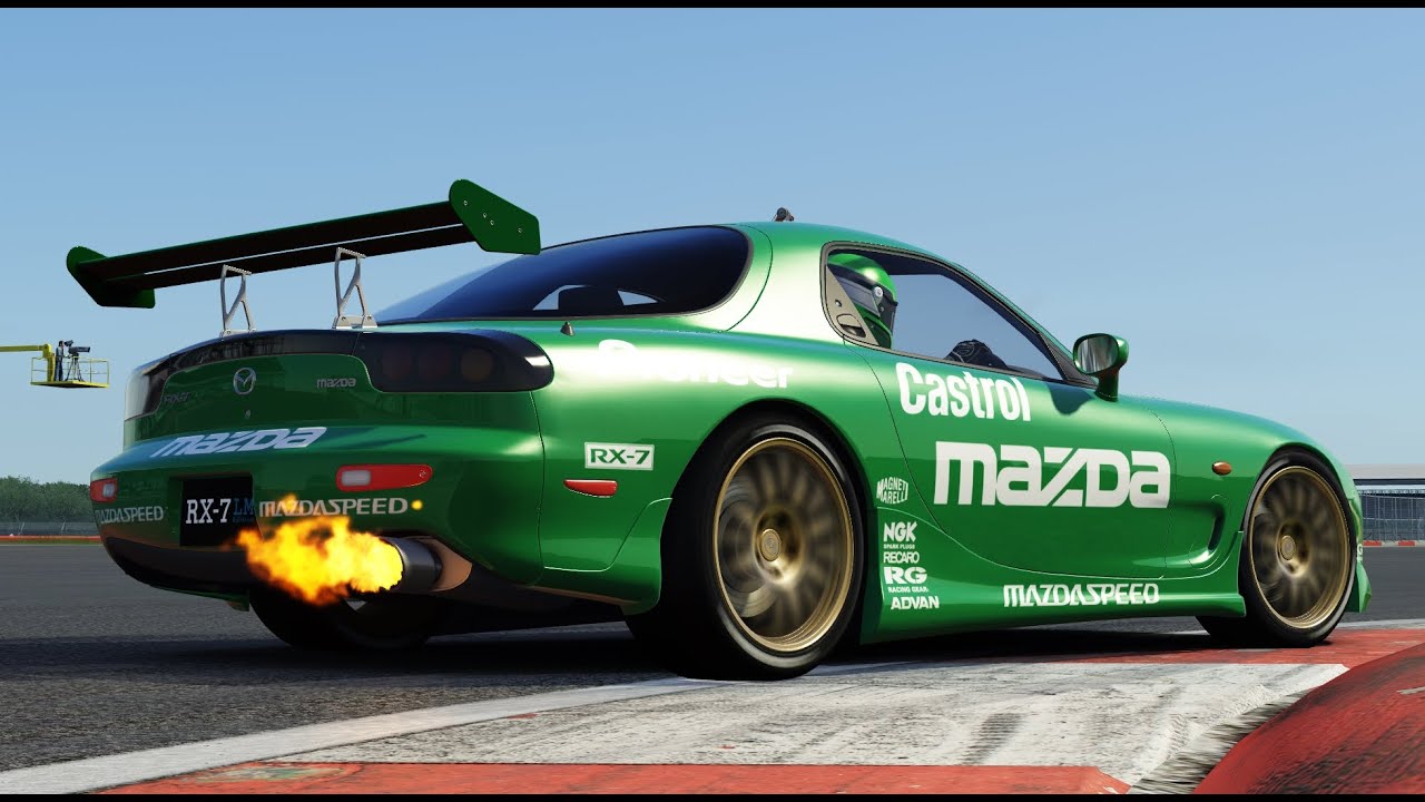 Mazda RX-7 Tuned – Silverstone International World Record 1:11:930 – Assetto Corsa