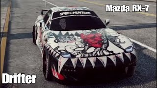 Mazda RX-7 tuning (Drifter) | Need for Speed Heat
