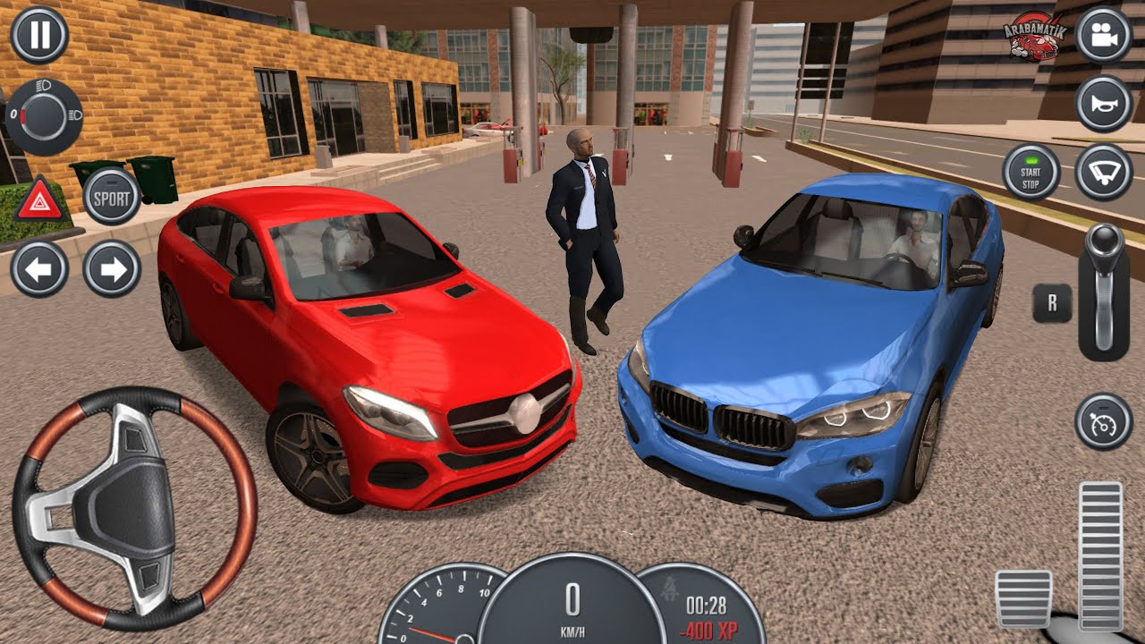 Mercedes Benz GLE 450  ve BMW X6 Sürüş – Driving  School 2016 #29 – Android Gameplay FHD