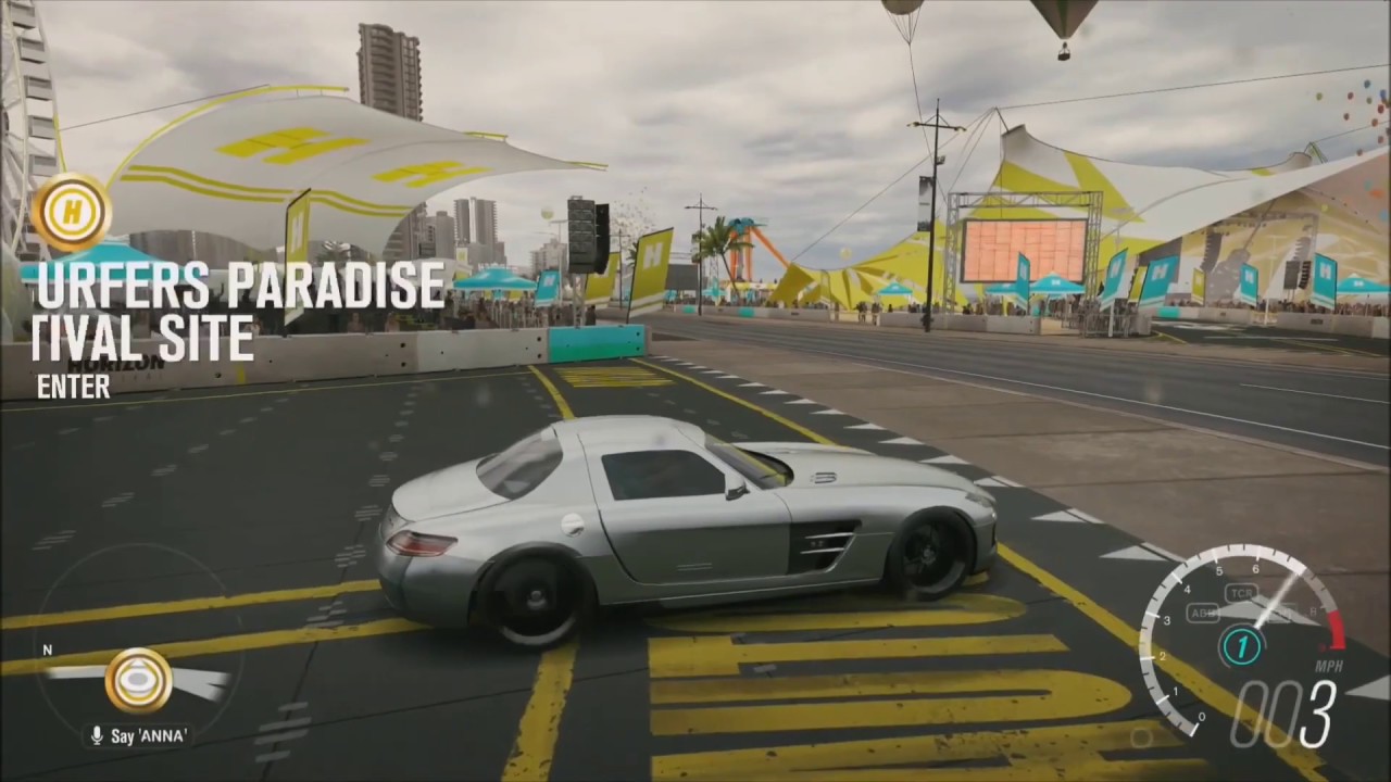 Mercedes-Benz SLS Gameplay – Forza Horizon 4