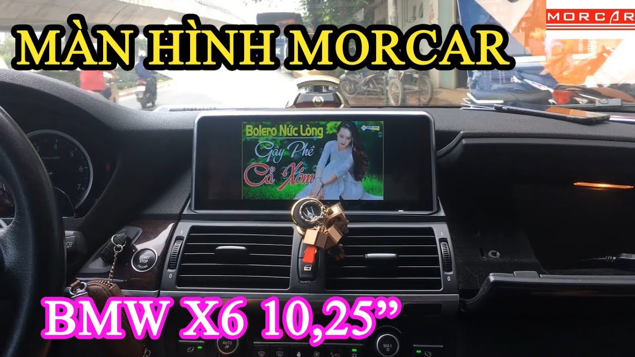 Màn hình Android 4G MORCAR BMW X6 10,25 inches