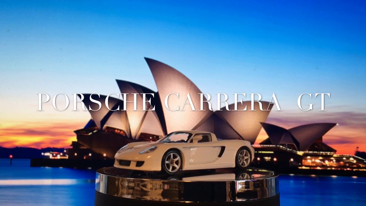 Model Car世界の名車54 海外 ポルシェカレラGT 2003年式  PORSCHE CARRERA GT 2003 Excellent car of the world 54