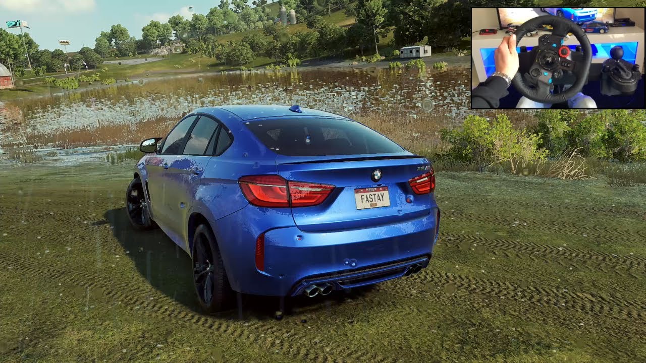 NFS HEAT / BMW X6 / LOGITECH G29 gameplay
