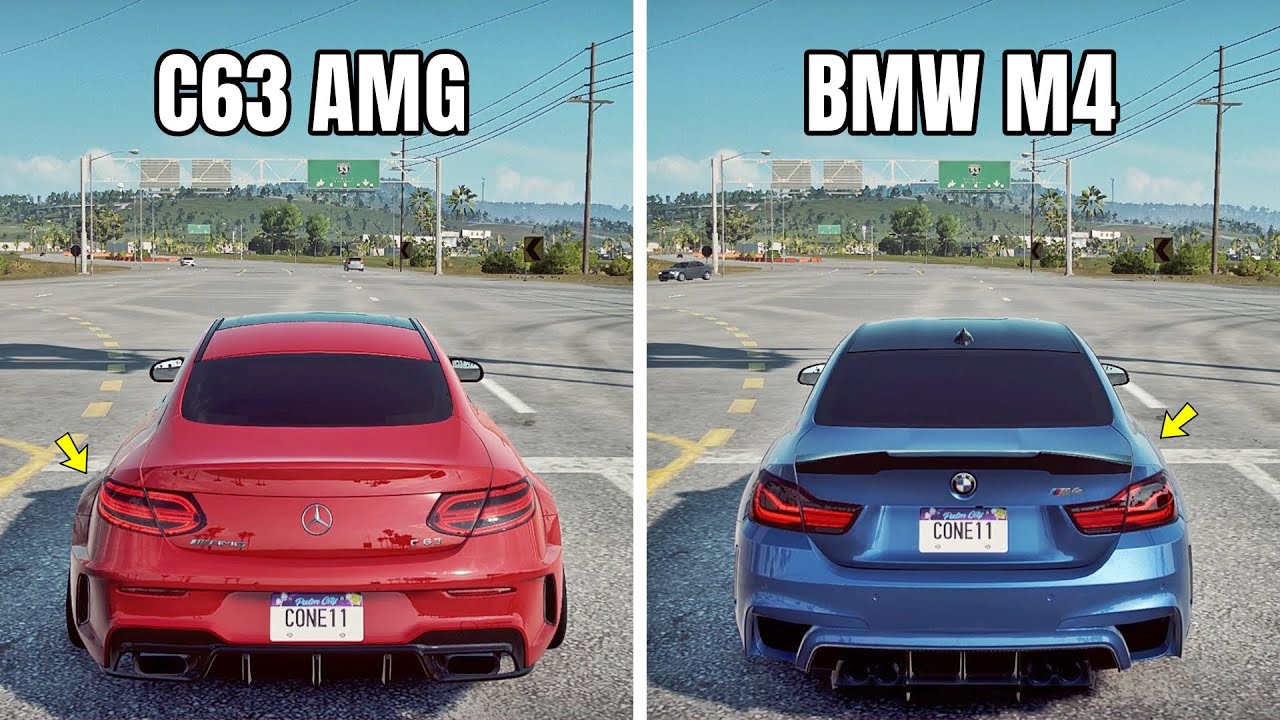 NFS Heat: MERCEDES C63 AMG VS BMW M4 (WHICH IS FASTEST?)