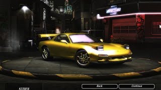NFS Underground 2 Gameplay | Mazda RX-7 | Street X Race