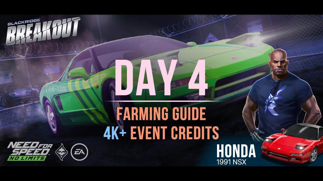 NFS:NoLimits | Blackridge Breakout (1991 Honda NSX) – Day 4 (Farming 4k+ event credits)