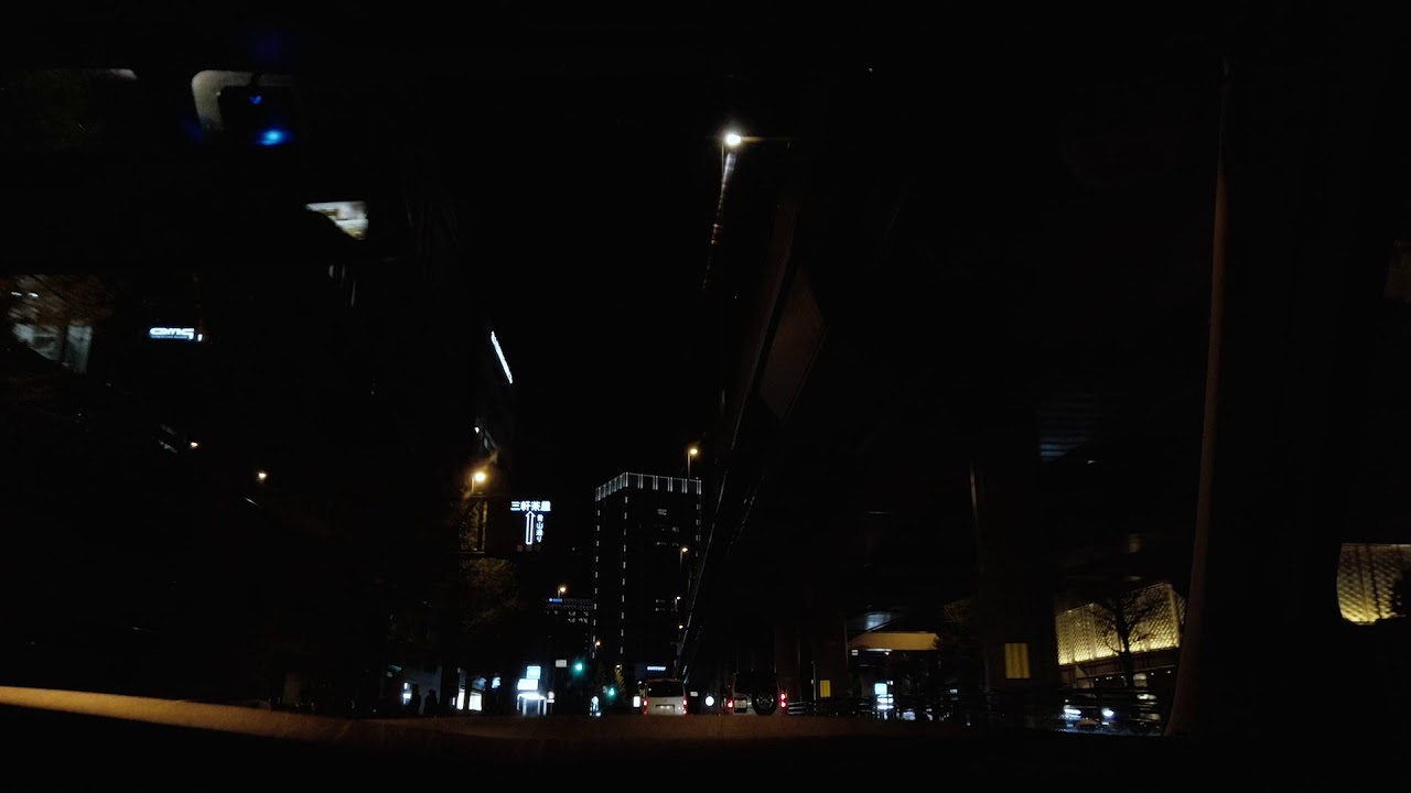 【夜の東京をドライブ】NIGHTCRUISING IN TOKYO【メルセデスベンツ 190E】銀座・日比谷・六本木・渋谷