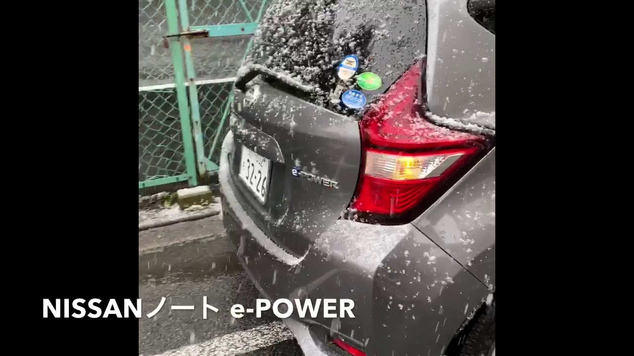 NISSANノート e-POWER どの角度から見てもカッコいい‼️