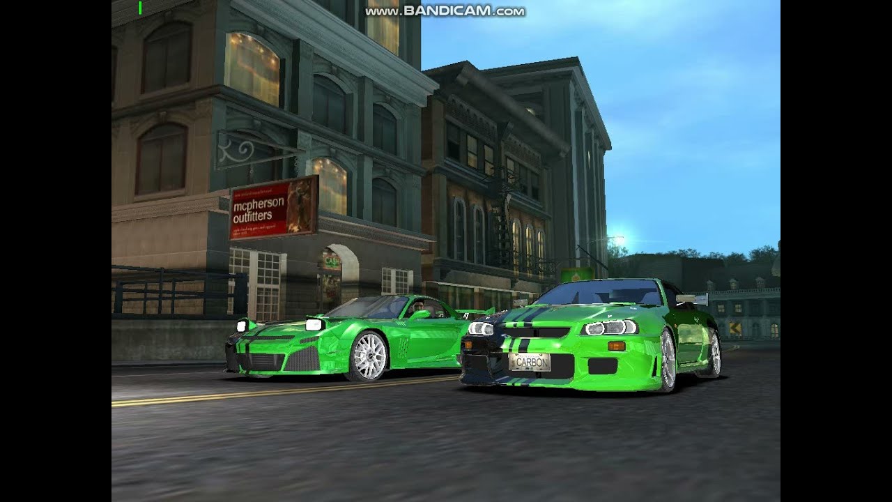 Need For Speed Carbon: Nissan Skyline GT-R R34 (2:2nd mod) VS. Kenji