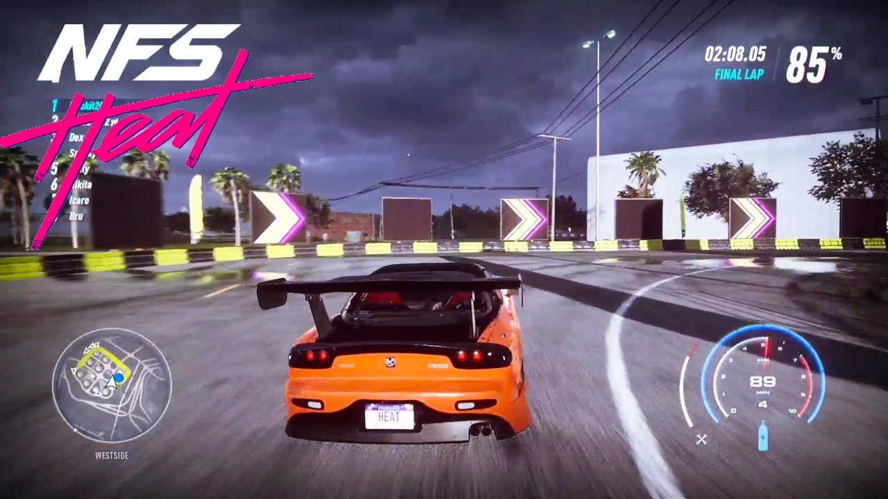 Need For Speed Heat แข่งดริฟ Mazda RX-7 |C2Kun Gaming