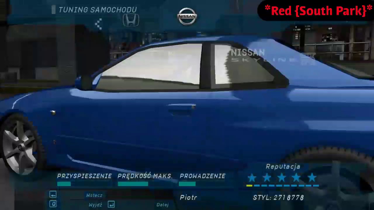 Need For Speed Underground 1 – Nissan Skyline R34 GTR [Customization]