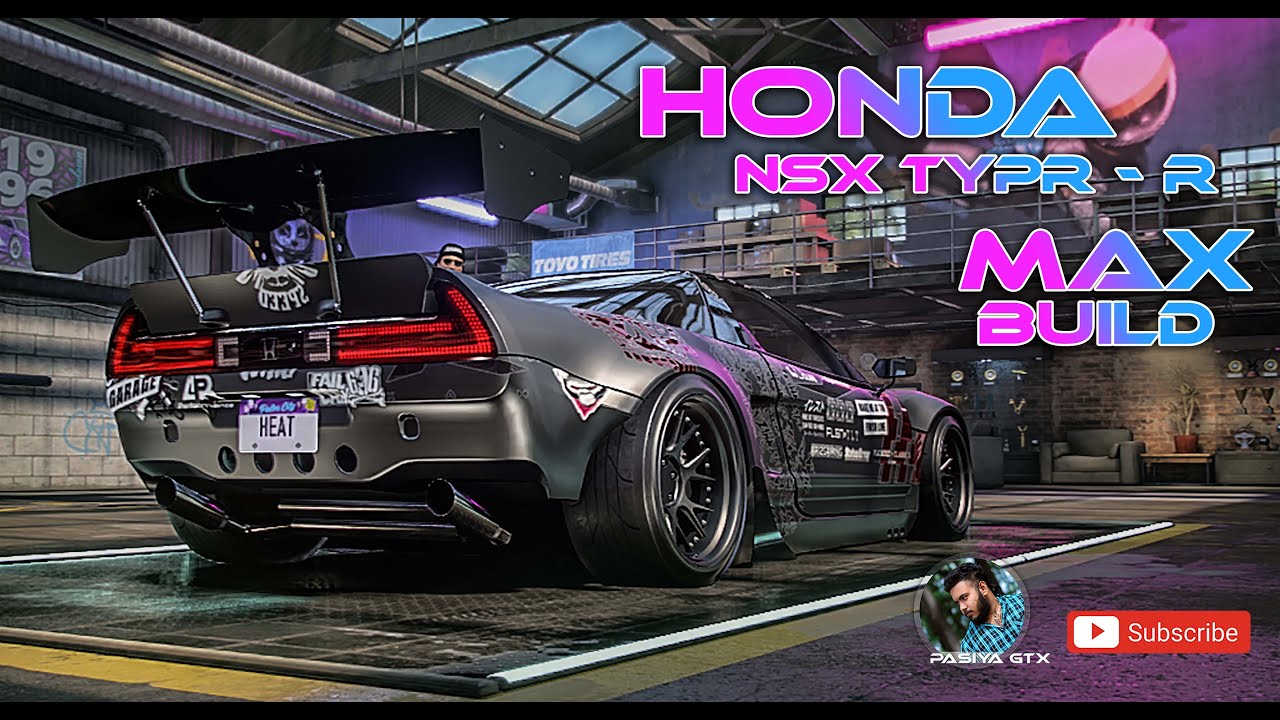 Need for Speed Heat Gameplay HONDA NSX Type R  Customization  Max Build mp4