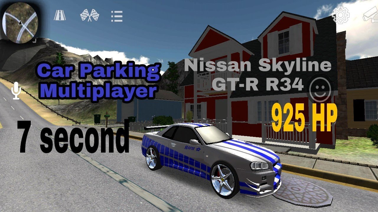 Nissan Skyline GT-R R34 | 925 HP | 7 Second At Racing Place | Car Parking Multiplayer