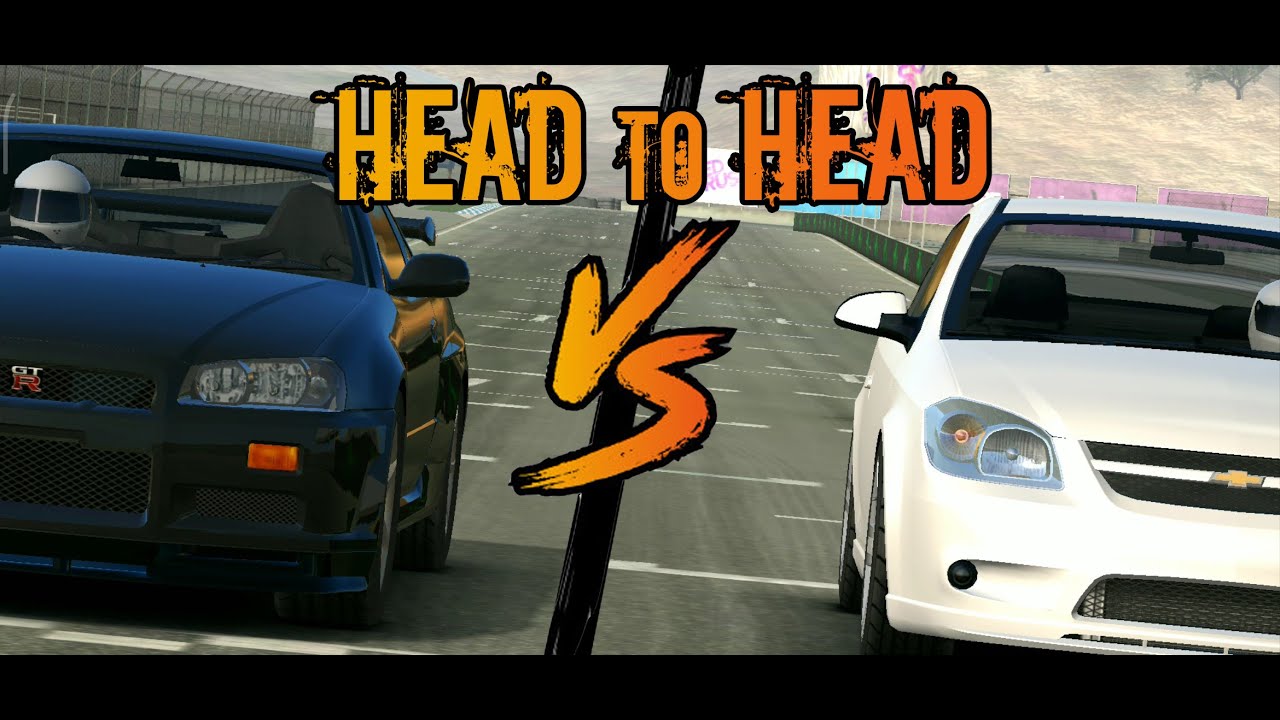 Nissan Skyline GT-R (R34) vs Chevrolet Cobalt SS -Mazda Raceway Laguna Seca | RealRacing 3 | Android