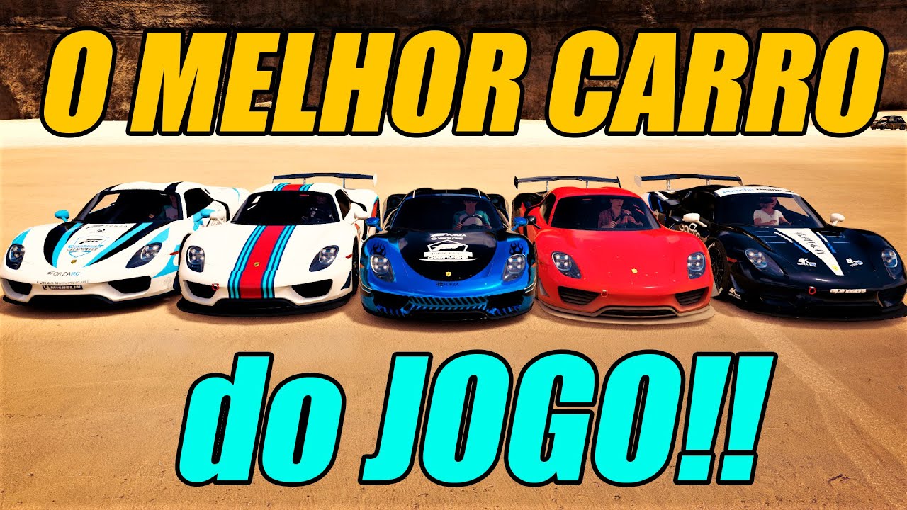 O MELHOR CARRO DO JOGO!!! pra Golias – Porsche 918 Spyder HUMILHANDO!! no ONLINE – Forza horizon 3