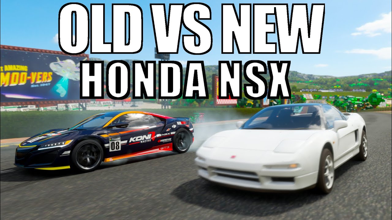 Old vs New Honda NSX | Forza Horizon 4 Online | w/ PurplePetrol 13
