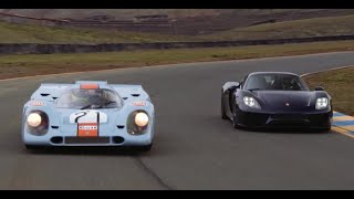 Porsche 918 Meets Porsche 917