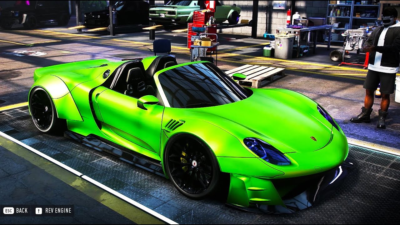 Porsche 918 Spyder  Fully Upgraded Insane Customization NFS HEAT 2020 NEW