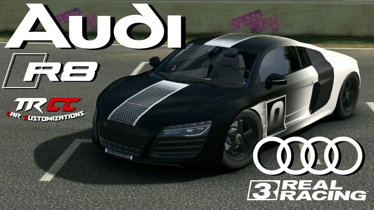 Real Racing 3 Car Customizations: Audi R8 V10 Coupe