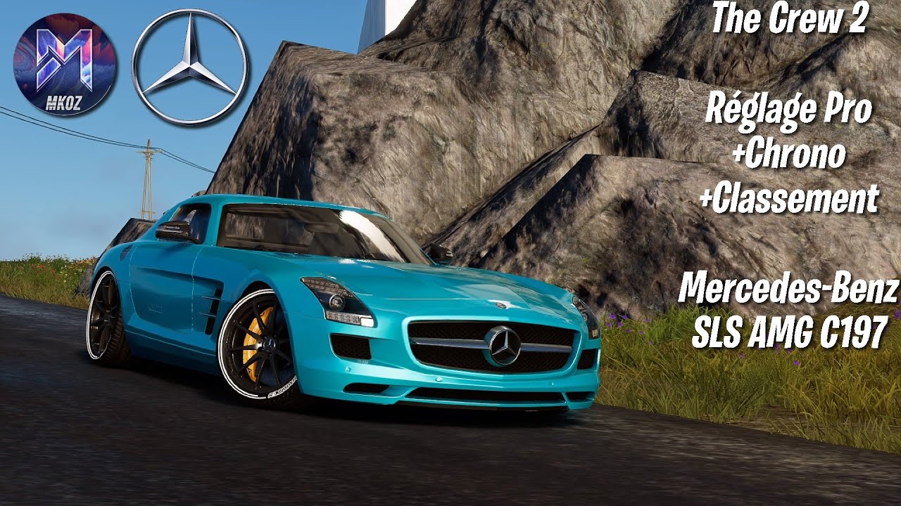 Réglage Pro : Mercedes-Benz SLS AMG C197 (+ Chrono + Classement) – The Crew 2