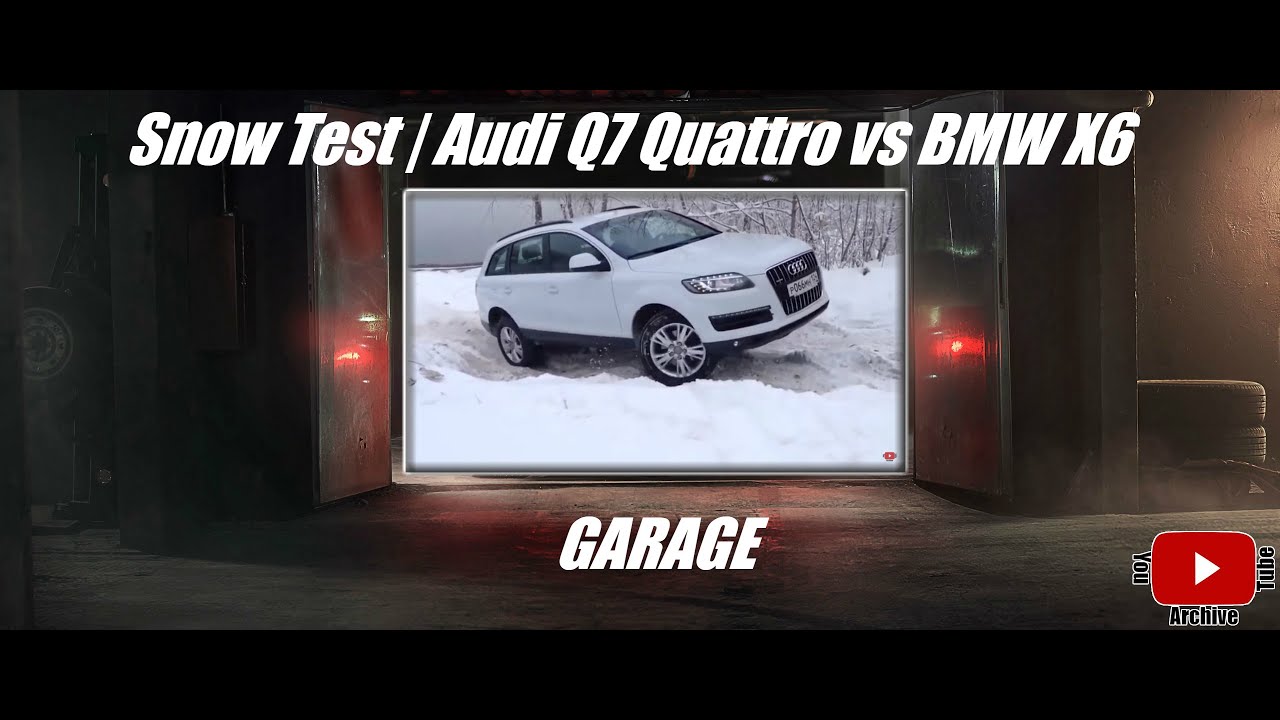 Snow Test | Audi Q7 Quattro vs BMW X6
