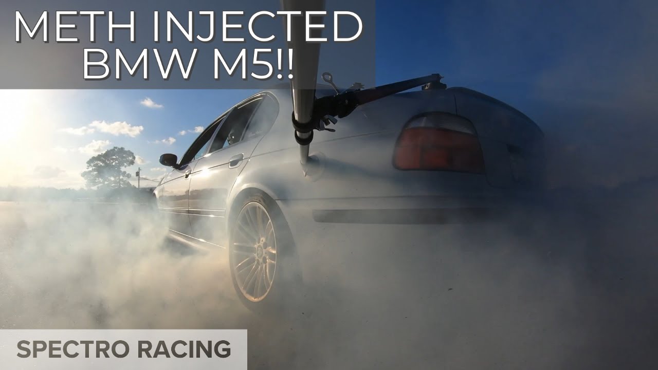 Supercharged and Meth-Injected BMW E39 M5 drift shakedown