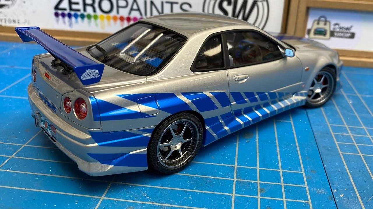 Tamiya: Nissan Skyline R34 GT-R 2 Fast 2 Furious Build Part 5