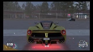 The Crew 2 Drag Race: Ferrari La Ferrari vs Bugatti Divo