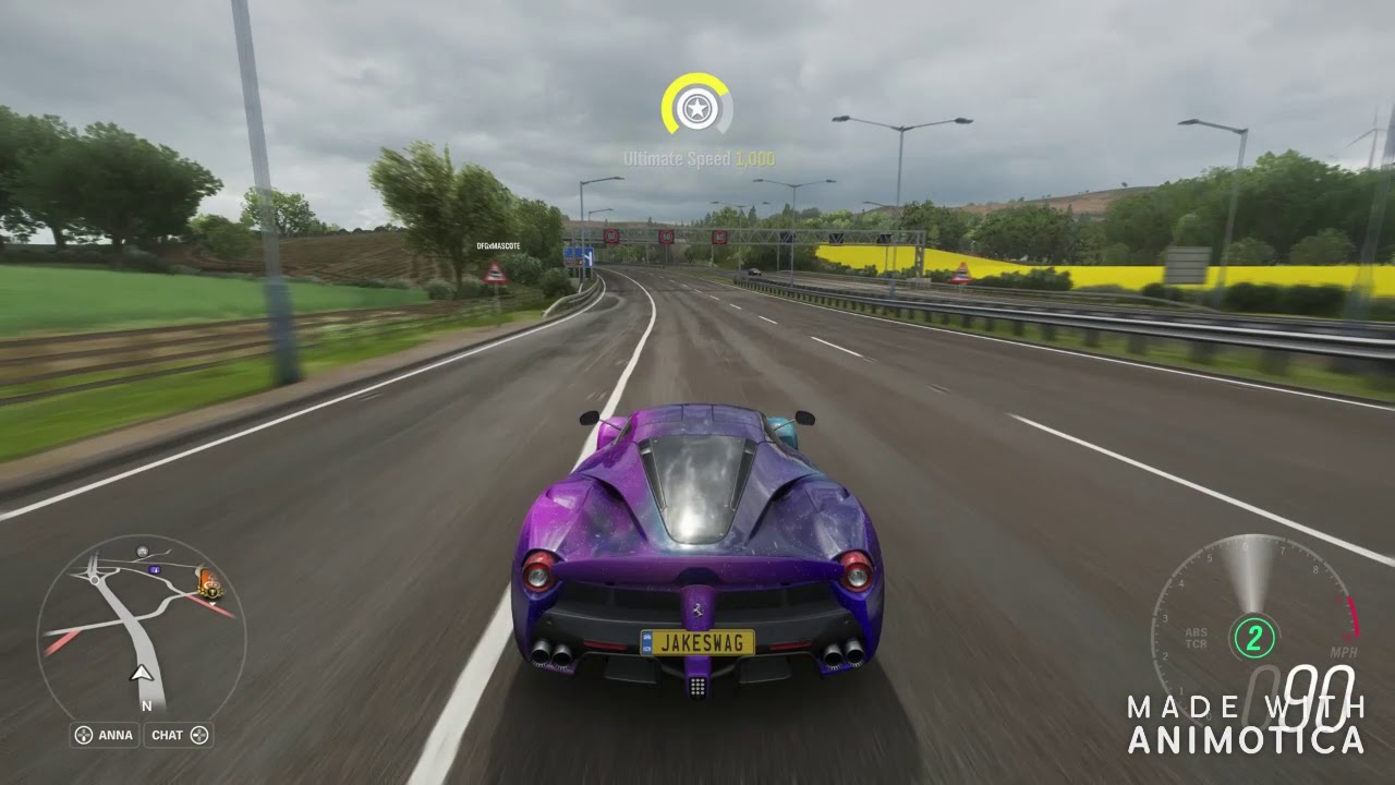 Top Speed Test of LaFerrari (Forza Horizon 4)