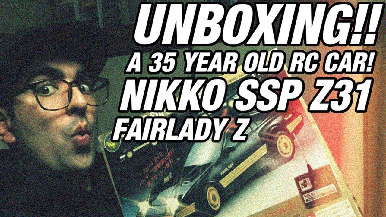UNBOXING A 35 YEAR OLD NIKKO RC CAR – Z31 FAIRLADY Z