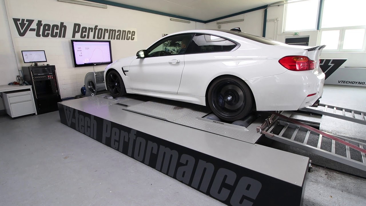 Vtech-Performance Leistungsmessung BMW M4 Coupe F82 567 PS – 800 Nm Leistungsprüfstand Dyno