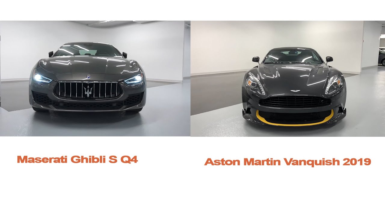 [Xe Vlog] Maserati Ghibli S Q4 vs Aston Martin Vanquish 2019
