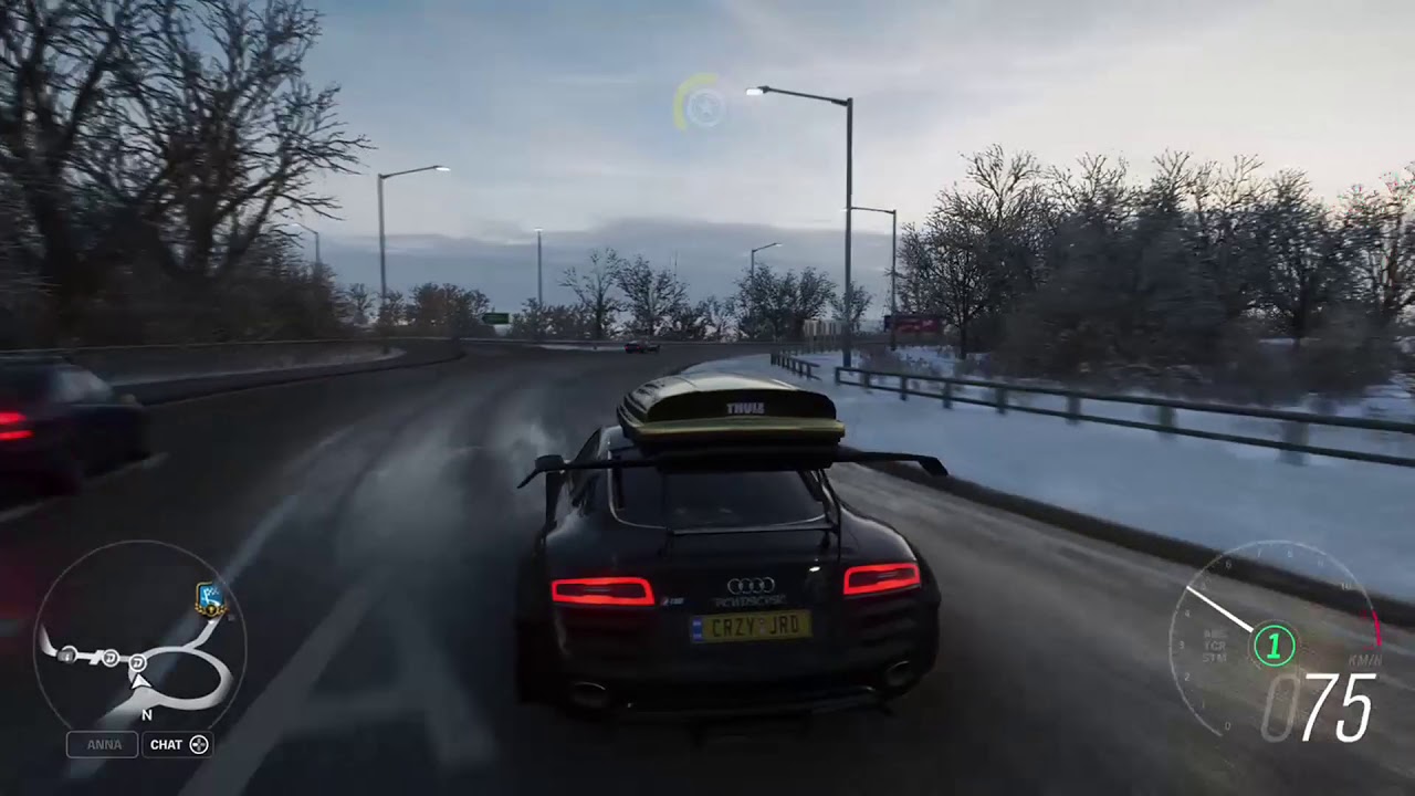 fh4-  awesome audi driving- manual with clutch- audi R8 v10 plus coupe
