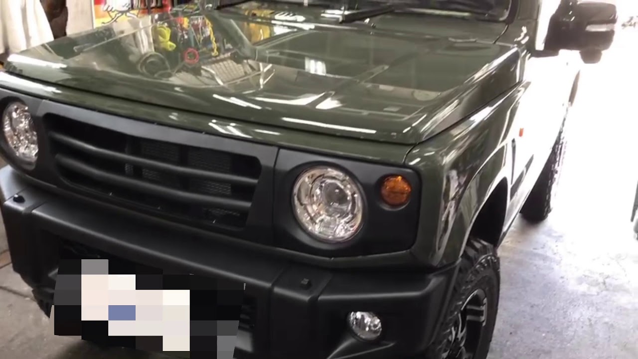 新型ジムニー専用★黒シボフロントグリル★オリジナルパーツ★ jimny スズキ