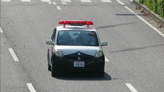 【緊急走行】群馬県警察 パッソ小型警ら車